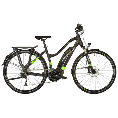 Bicicleta todocamino eléctrica HAIBIKE SDURO TREKKING 6.0 LOW-STEP Negro/Verde 2018 0